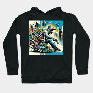 Urban Pulse: The Skater's Symphony Hoodie